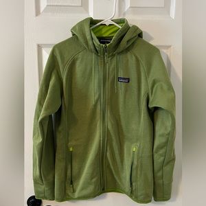 Patagonia Zip Fleece Hoodie - green